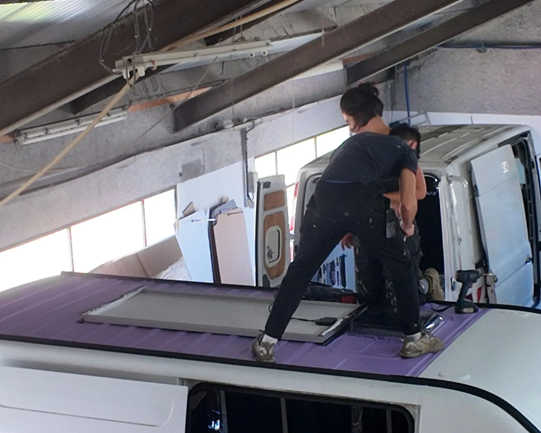 Pose baies & lanterneau